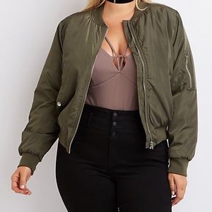Charlotte Russe bomber jacket